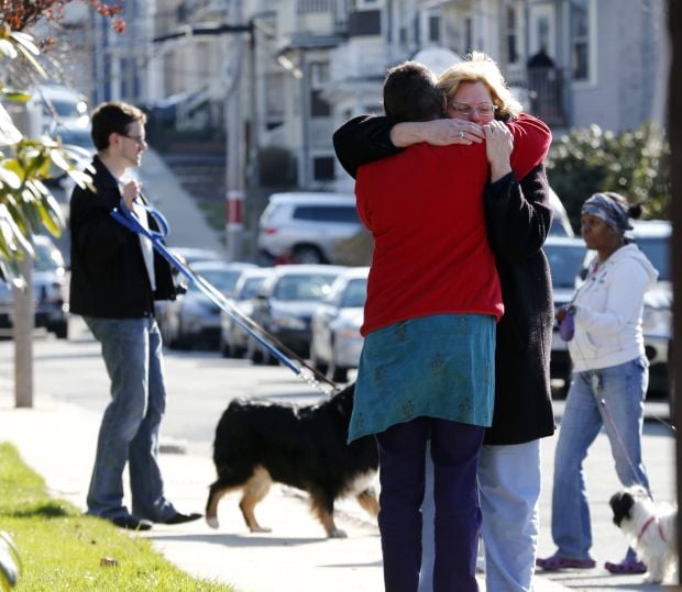 Aftermath of Boston Marathon explosions